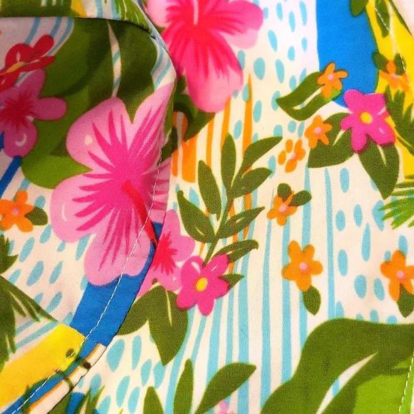 I play reversible colorful sun hat - Picture 4 of 4